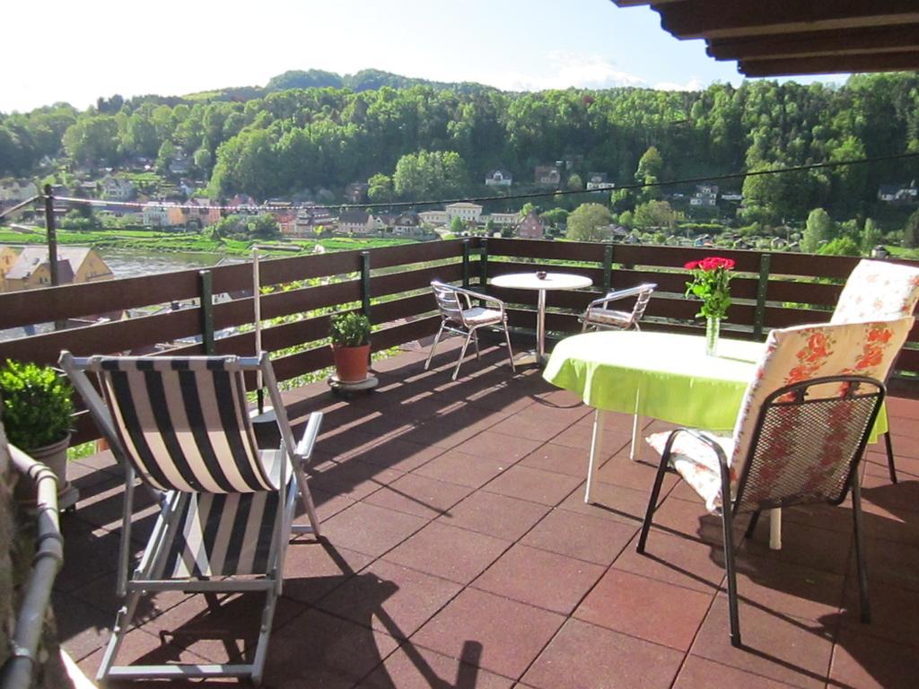 Apartamento Wehlener Landhaus In Stadt Wehlen, Saechsische Schweiz Habitación foto