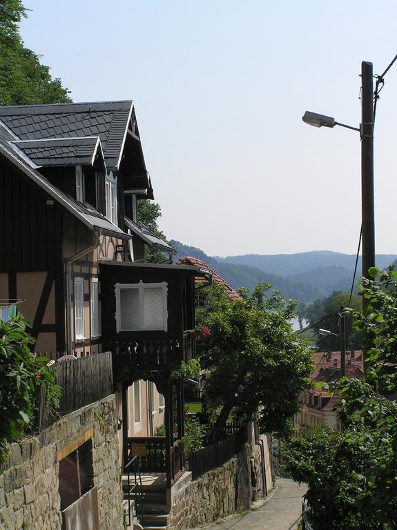 Apartamento Wehlener Landhaus In Stadt Wehlen, Saechsische Schweiz Habitación foto