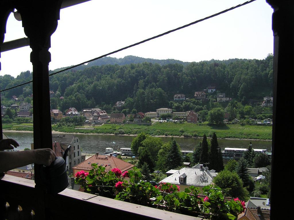 Apartamento Wehlener Landhaus In Stadt Wehlen, Saechsische Schweiz Habitación foto