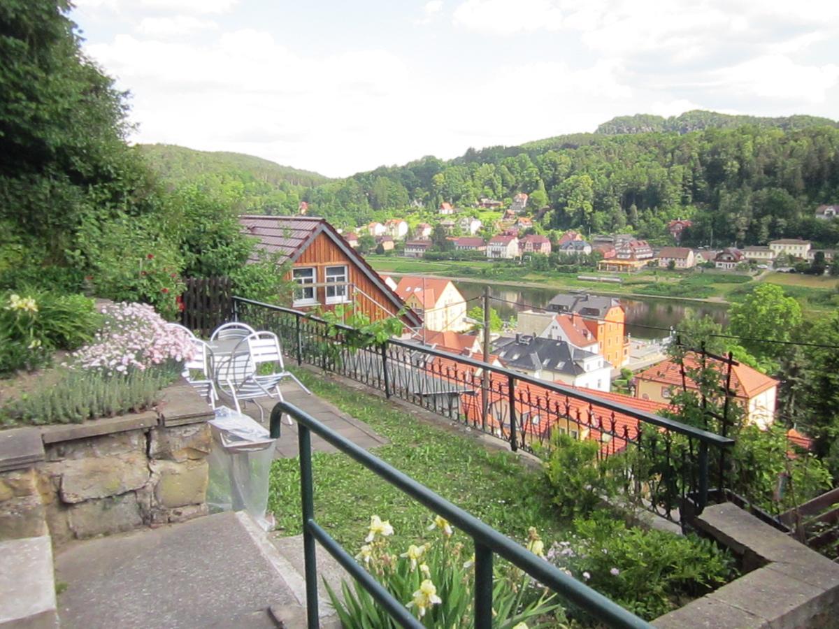 Apartamento Wehlener Landhaus In Stadt Wehlen, Saechsische Schweiz Exterior foto